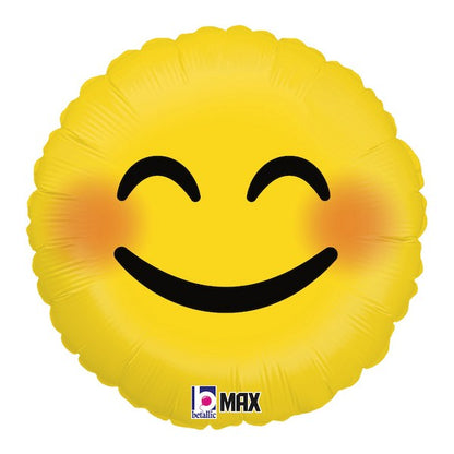 18" Μπαλόνι Emoji Ντροπαλό