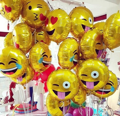 18" Μπαλόνι Emoji Ντροπαλό