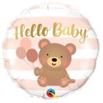 18" Μπαλόνι Hello Baby αρκουδάκι