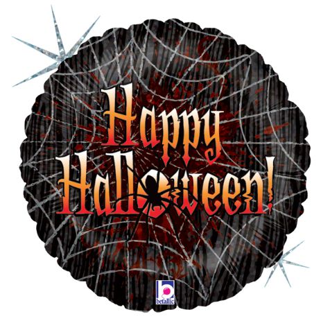 18" Μπαλόνι Ιστός Αράχνης Halloween