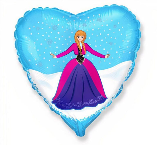 18" Μπαλόνι καρδιά Frozen Πριγκίπισσα Άννα
