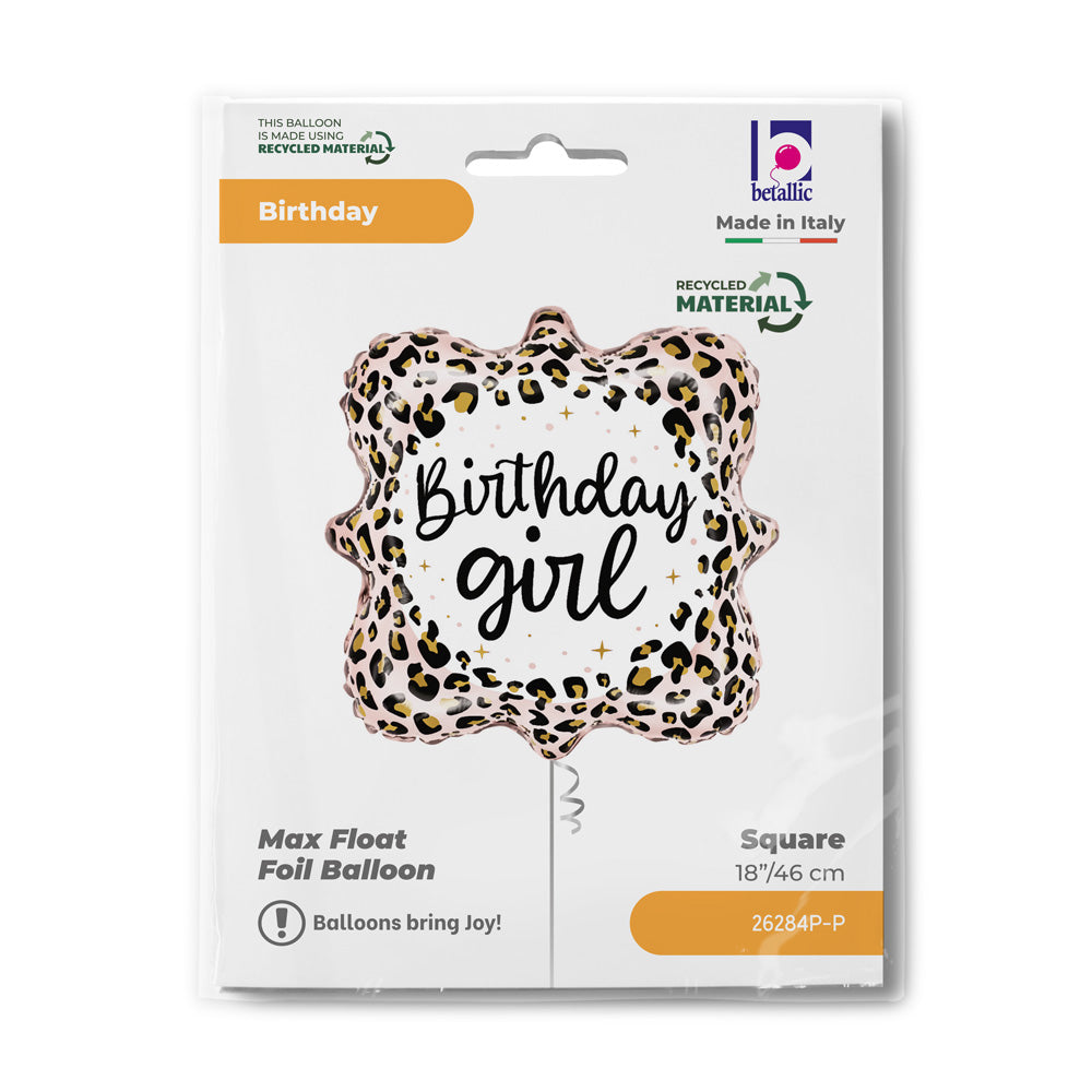 18" Μπαλόνι Λεοπάρ Σατέν