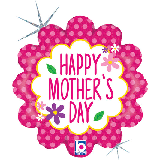 18" Μπαλόνι Mother's Day Flower Garden