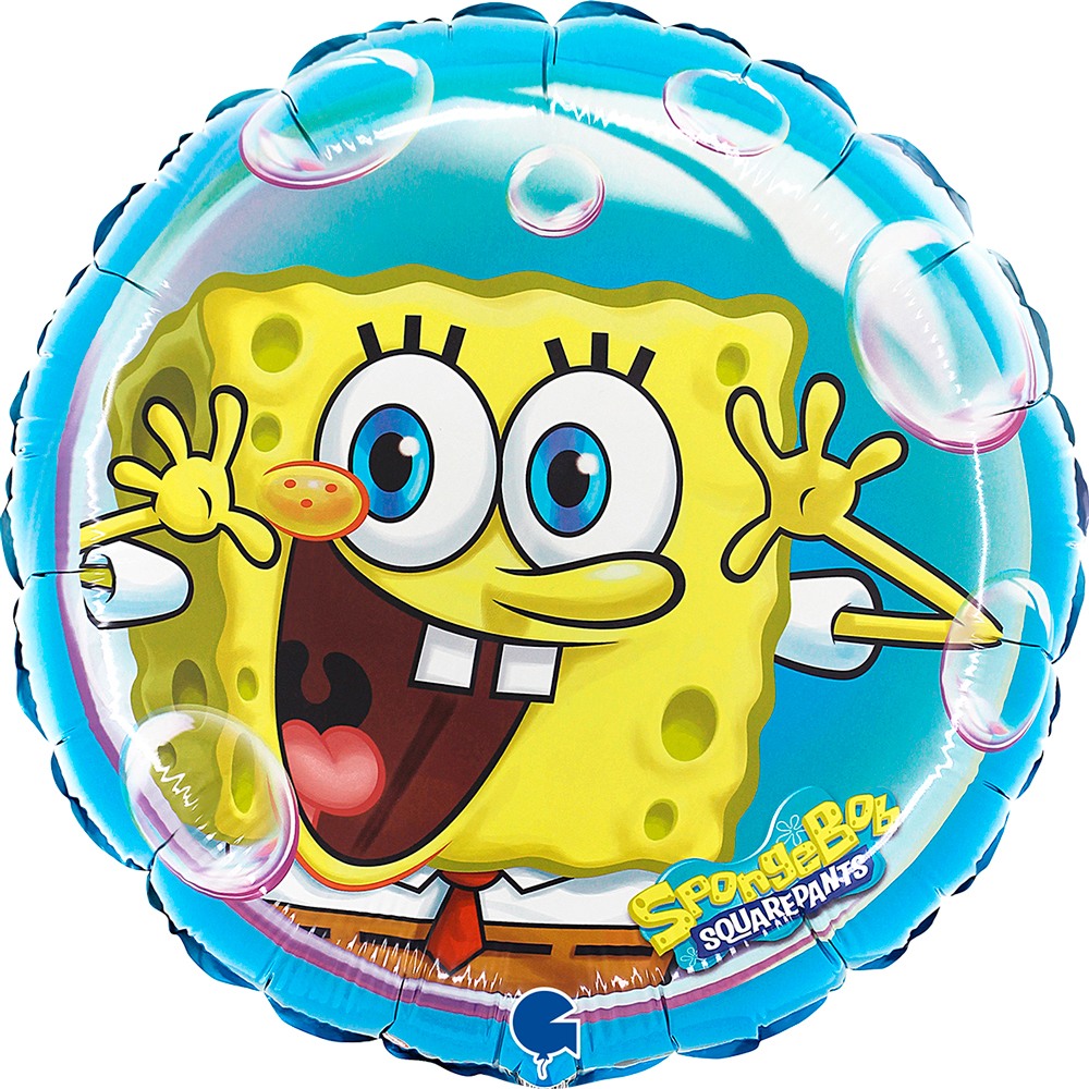 18″ Μπαλόνι Μπομπ Σφουγγαράκης Bubbles