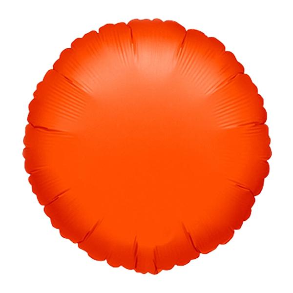 18" Μπαλόνι Neon Πορτοκαλί Στρογγυλό