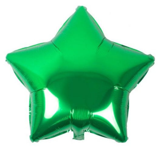 18" Μπαλόνι Πράσινο αστέρι