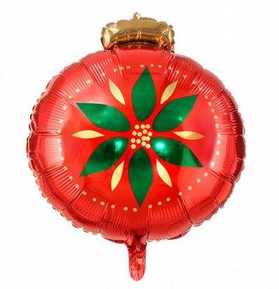 18" Μπαλόνι Στολίδι με αλεξανδρινό