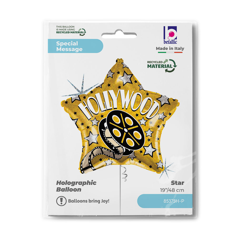 19'' Μπαλόνι αστέρι Hollywood Star