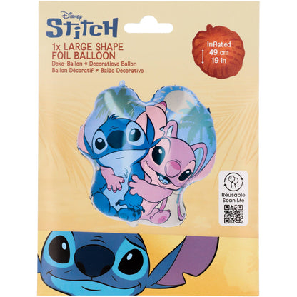 19" Μπαλόνι - Stitch & Angel