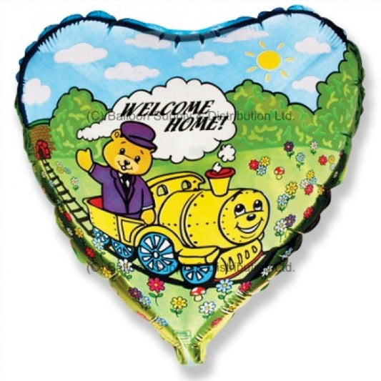 Μπαλόνι  Φοιλ 18 Καρδιά - Welcome home / 46εκ - ασυσκεύαστο