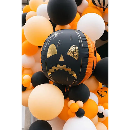 20" Μπαλόνι Σφαίρα Halloween - Τρομακτική Κολοκύθα