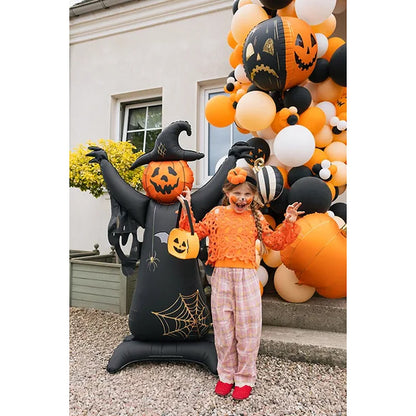 20" Μπαλόνι Σφαίρα Halloween - Τρομακτική Κολοκύθα