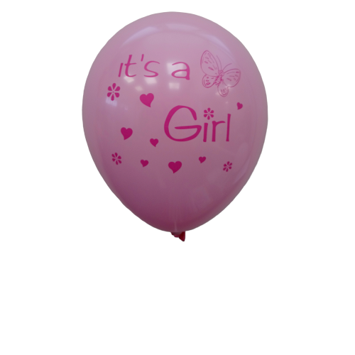 Μπαλόνια Λάτεξ 11'' Its a Girl 2 τυπώματα /100 τεμ
