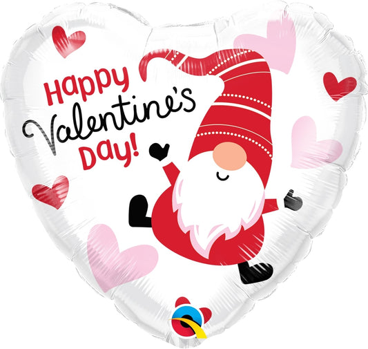 Μπαλόνι Φοιλ 18 Valentine's Day Gnome / 46 εκ