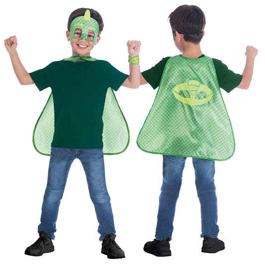 Στολή Costume PJ Masks Gekko Cape Set 4-8 Ετών