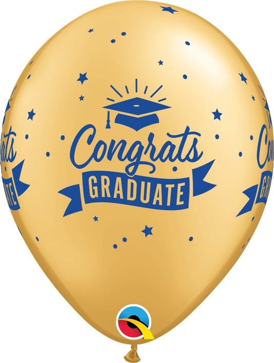 Μπαλόνια Λάτεξ 11 Congrats Graduate Banner /25 τεμ