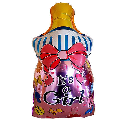 22'' Μπαλόνι γέννησης Μπιμπερό It's A Girl