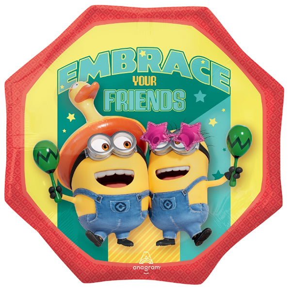 22''' Μπαλόνι Minions - Embrace Your Friends