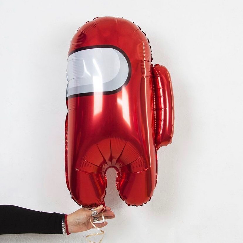 22" Μπαλόνι Among Us κόκκινο