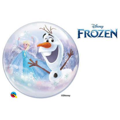 22" Μπαλόνι Bubble Frozen Characters