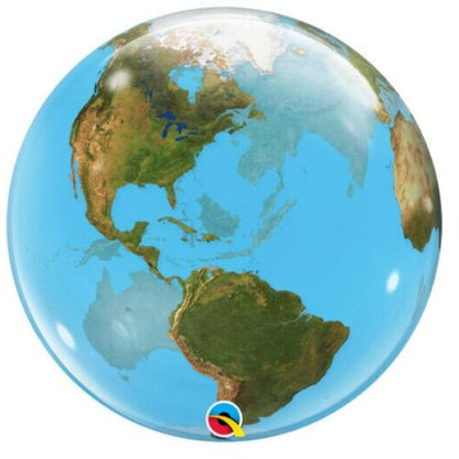 22" Μπαλόνι Bubble Υδρόγειος Σφαίρα