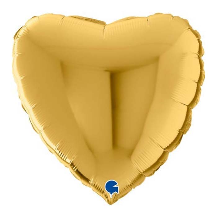 22" Μπαλόνι Χρυσή  Καρδιά