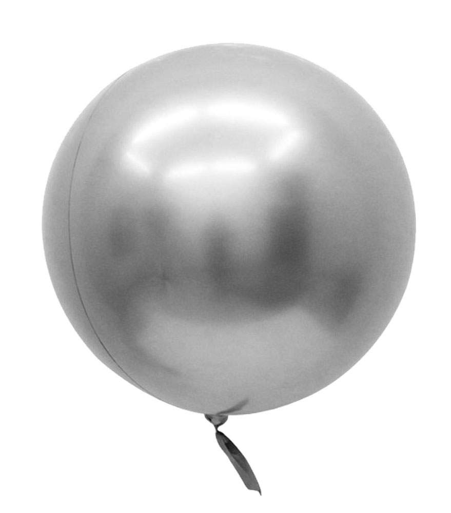 22" Μπαλόνι Chrome ασημί σφαίρα