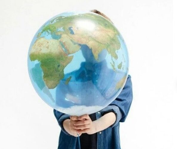 22" Μπαλόνι Orbz Πλανήτης Γη