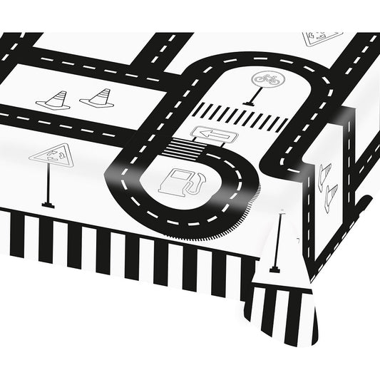 Τραπεζομάντηλο Χάρτινο On the Road  / 120 x 180 εκ