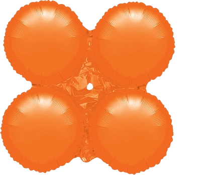Μπαλόνι Φοιλ Γιρλάντα Πορτοκαλί