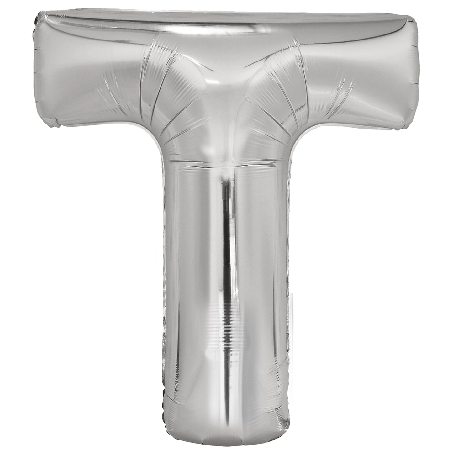 Μπαλόνι Φοιλ Γράμμα T Ασημί