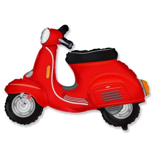 24" Μπαλόνι κόκκινη Βέσπα