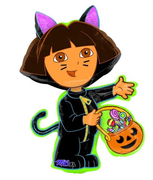 24" Μπαλόνι Ντόρα Εξερευνήτρια Halloween