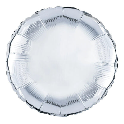 24″ Μπαλόνι Στρογγυλό Ασημί