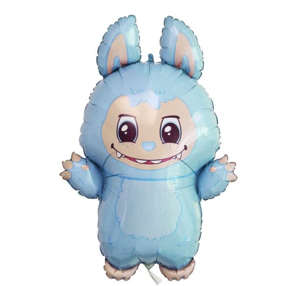 25'' Μπαλόνι Labubu - Γαλάζιο