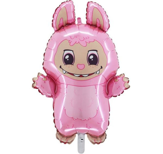 25'' Μπαλόνι Labubu - Ροζ