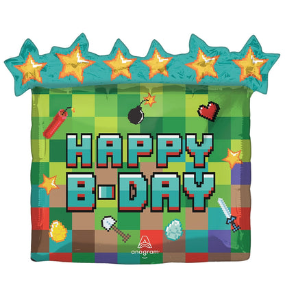 25'' Μπαλόνι Pixel Party