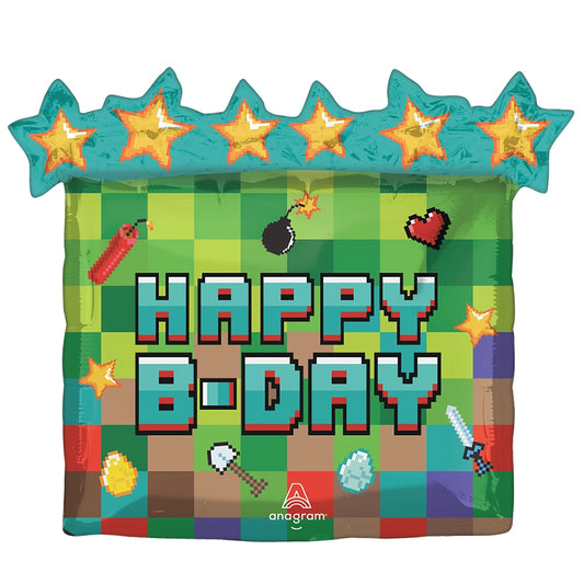 25'' Μπαλόνι Pixel Party