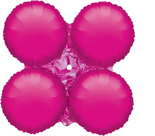 Μπαλόνι Φοιλ Γιρλάντα Magenta
