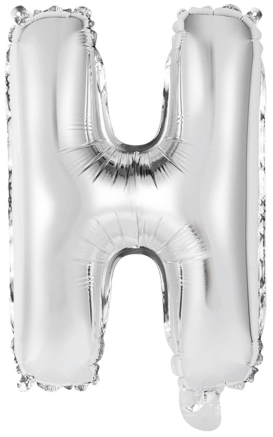 Μπαλόνι Φοιλ Μίνι Γράμμα H Ασημί