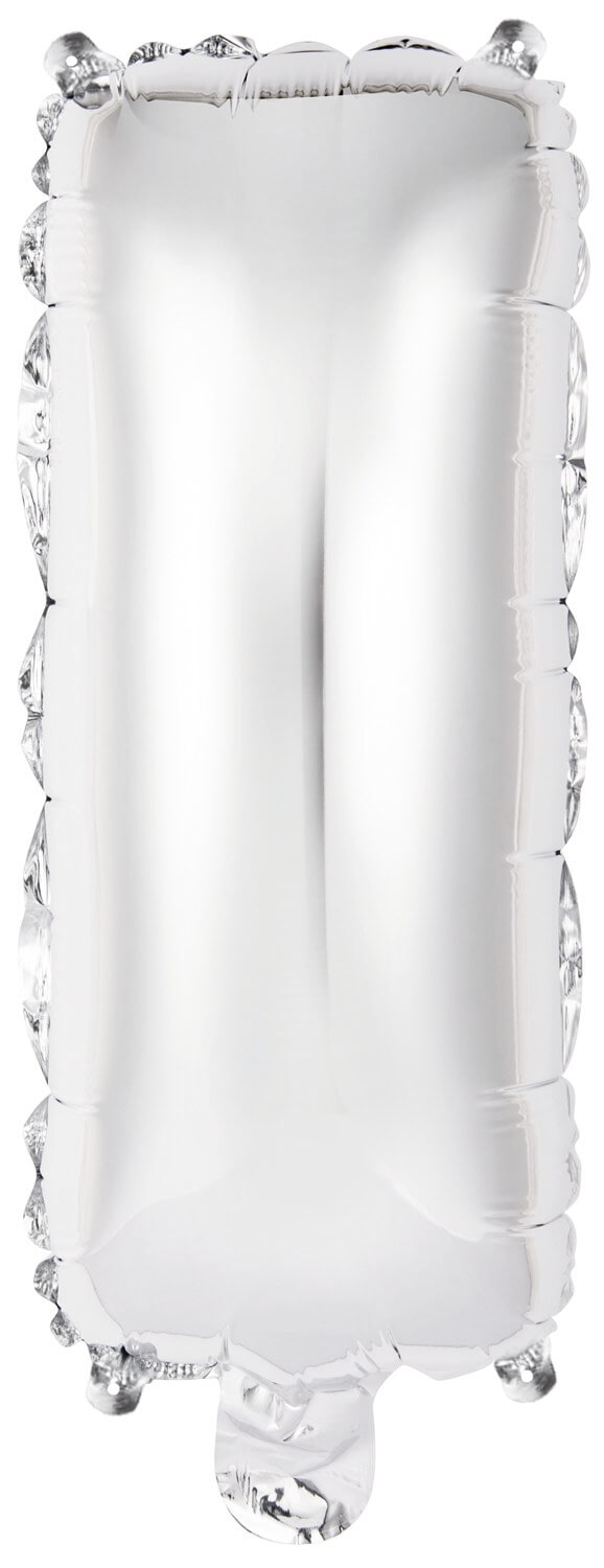 Μπαλόνι Φοιλ Μίνι Γράμμα I Ασημί