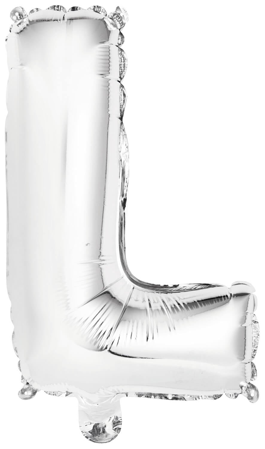 Μπαλόνι Φοιλ Μίνι Γράμμα L Ασημί