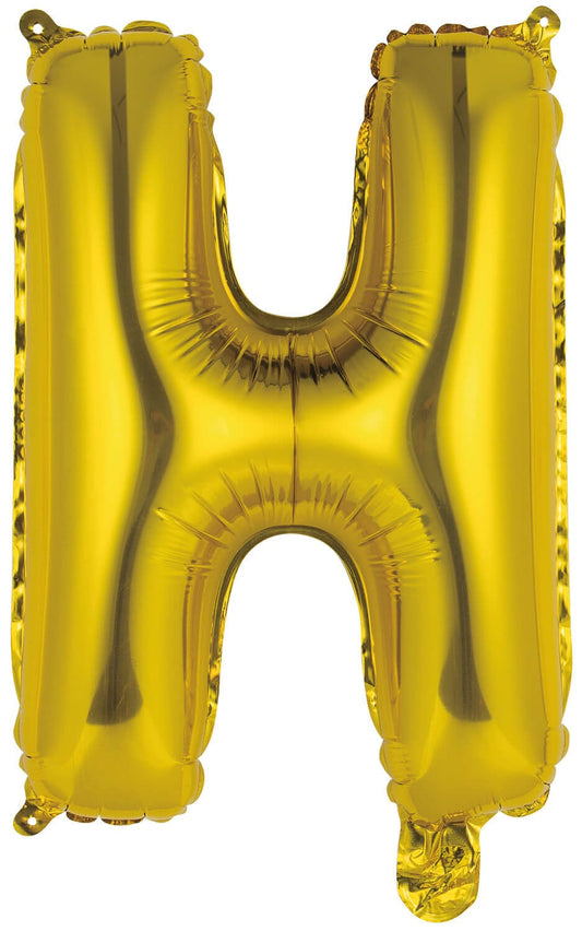 Μπαλόνι Φοιλ Μίνι Γράμμα H Χρυσό