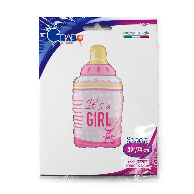 25" Μπαλόνι γέννησης Μπιμπερό It's a Girl