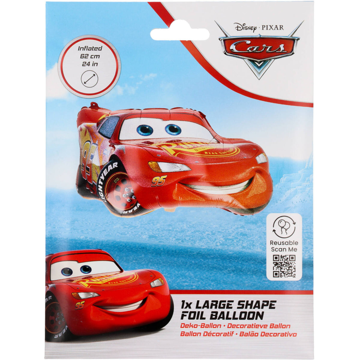 25" Μπαλόνι - Cars McQueen