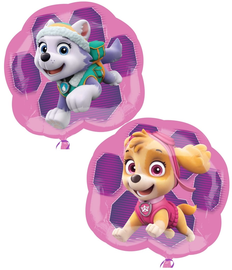 25" Μπαλόνι Paw Patrol Skye & Everest