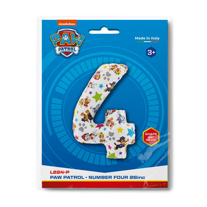 26” Μπαλόνι Paw Patrol – Αριθμός 4
