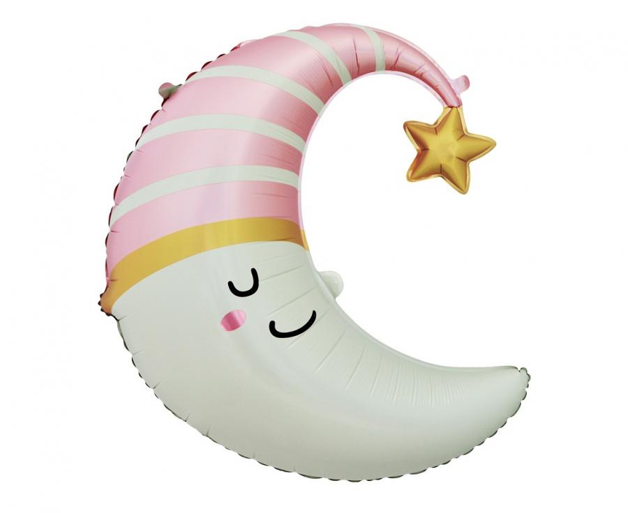 27" Μπαλόνι Ροζ Φεγγαράκι