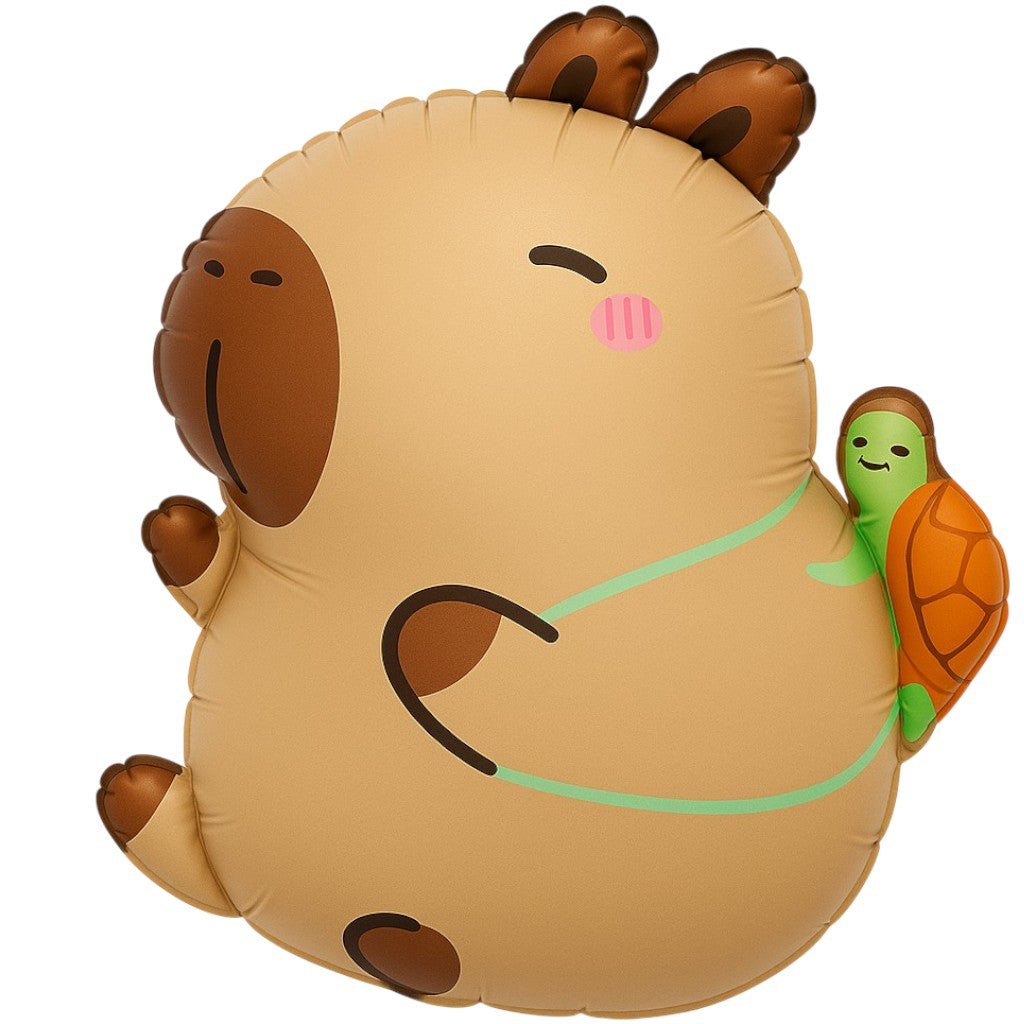 28'' Μπαλόνι Καπιμπάρα με χελωνάκι