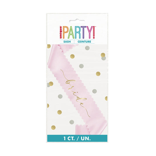 Κορδέλα Bride  σε χρώμα  Ροζ & Χρυσό